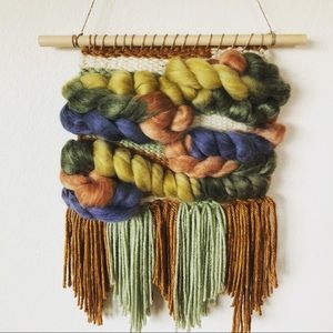 Wall Art, Woven Wall Hanging, Boho Decor